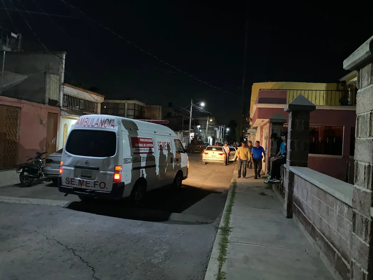 Ejecutan a hombre en colonia de Tizayuca