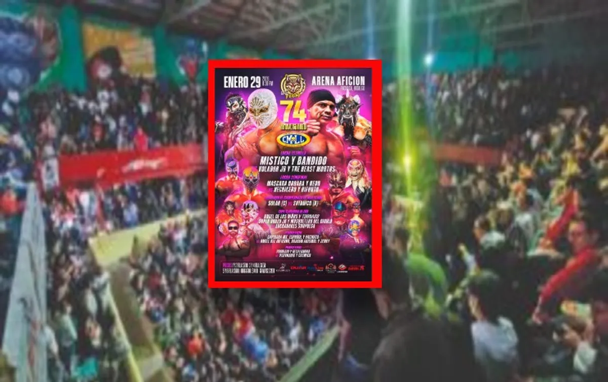 Cartel de aniversario de la Arena Afición