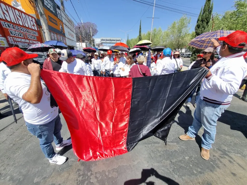 Poca convocatoria de la CNTE en marcha en Pachuca: ¿qué exigen los docentes?