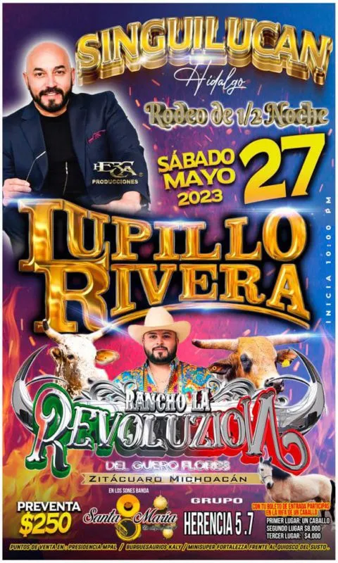 Feria Singuilucan 2023: estos son los artistas que estarán en el teatro del pueblo