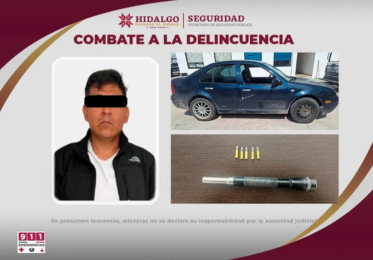 Autoridades recuperan camión robado y rescatan al conductor en Hidalgo.