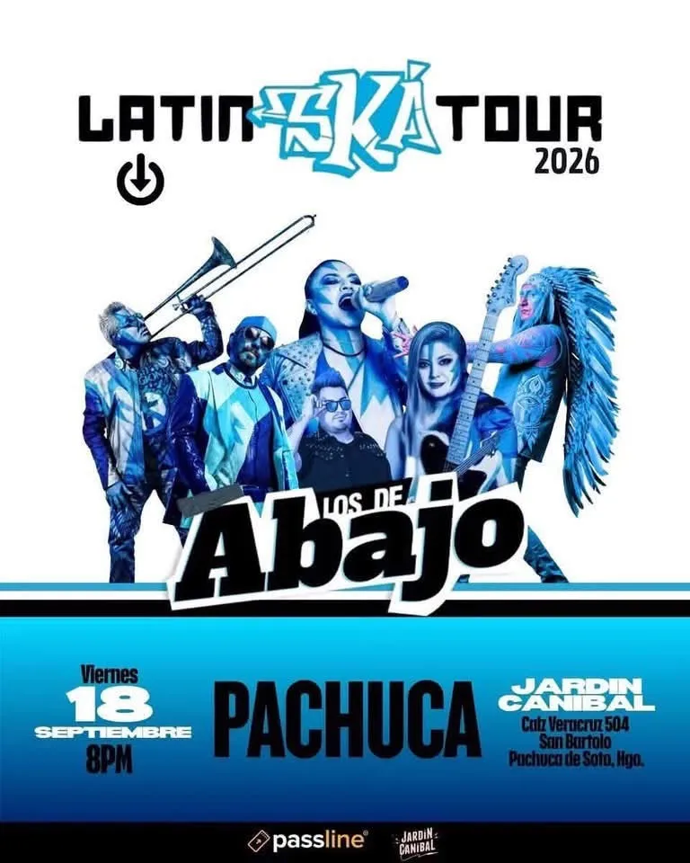 Después de varios años, “Los de Abajo” regresan a Pachuca con el Latin Ska Tour