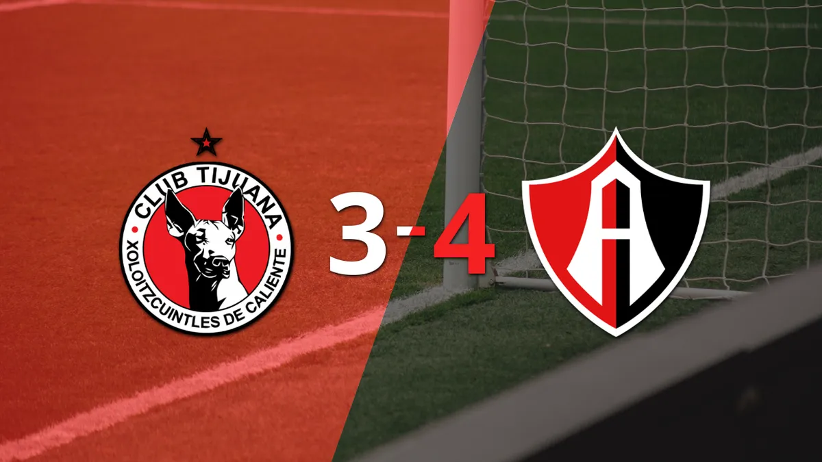 Tijuana no pudo detener a Uros Djurdjevic y cayó ante Atlas
