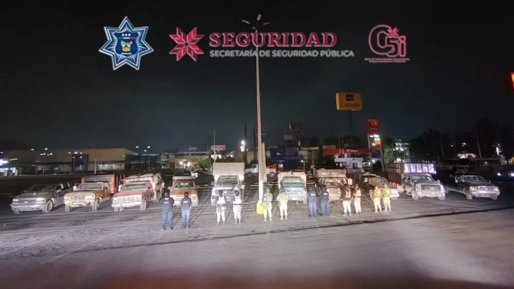 Golpe al huachicol en Tula: decomisan combustible, vehículos y manguera de alta presión