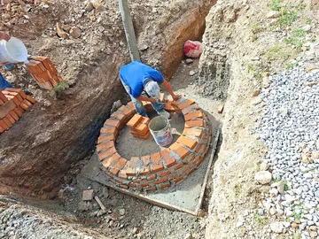 Zempoala construye redes de drenaje en comunidades para fortalecer infraestructura sanitaria