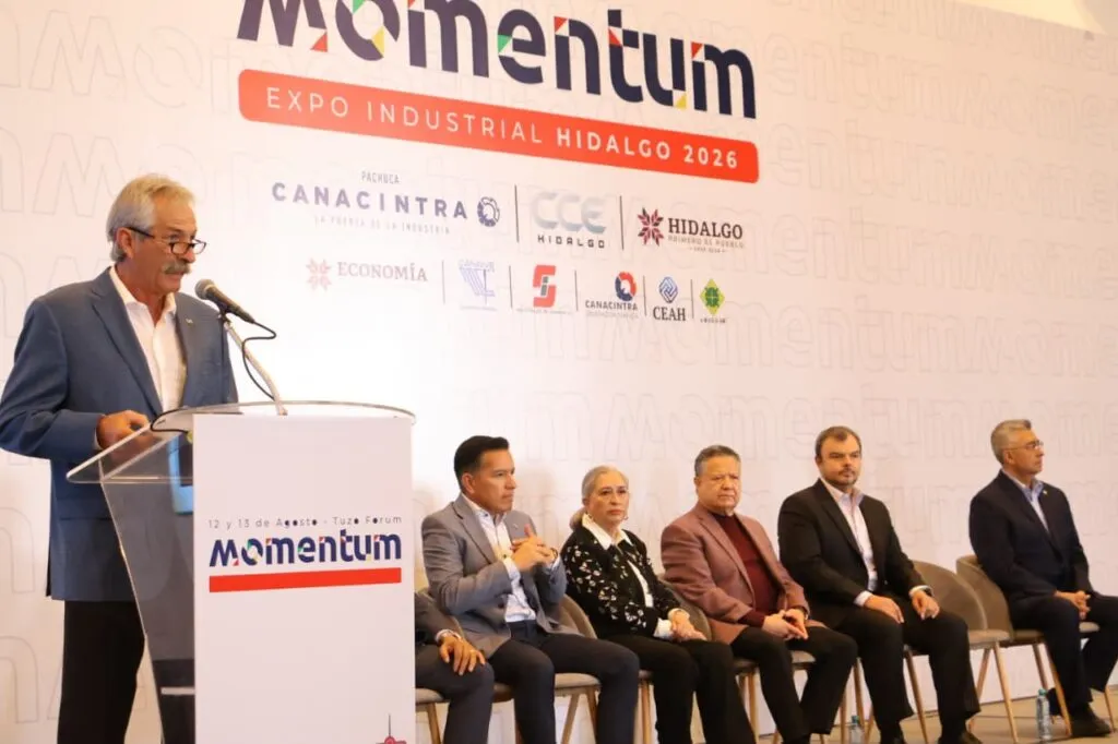 Inauguran Momentum expo industrial; buscan más mesas de negocios