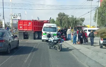Choque de combi en Tizayuca