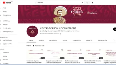 El funcionario demandó a la plataforma "respetar las cuentas oficiales para transmitir las conferencias del Presidente Andrés Manuel López Obrador, del Gobierno de México y Cepropie". Foto: Captura YouTube