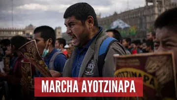 Así fue la marcha por el caso AYOTZINAPA en la CDMX