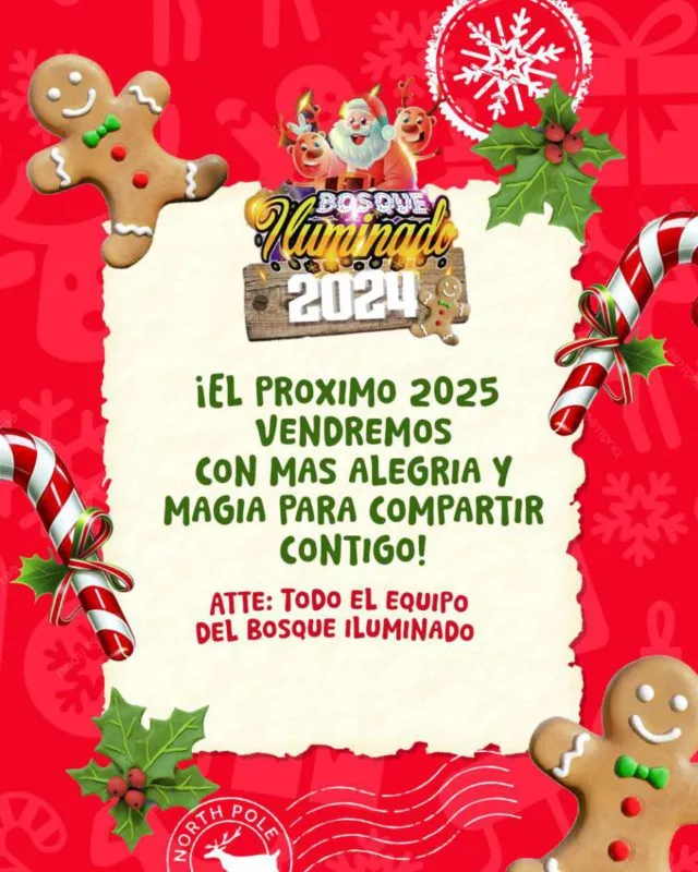 ¡El Bosque Iluminado 2024 no se realizará! Conoce qué pasó