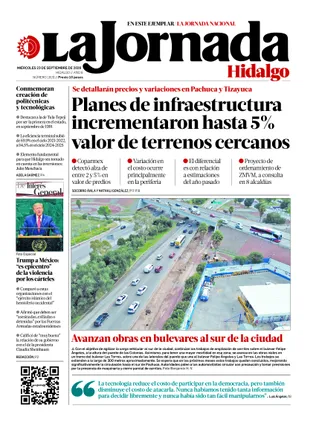 La Jornada Hidalgo | 23 de septiembre de 2026
