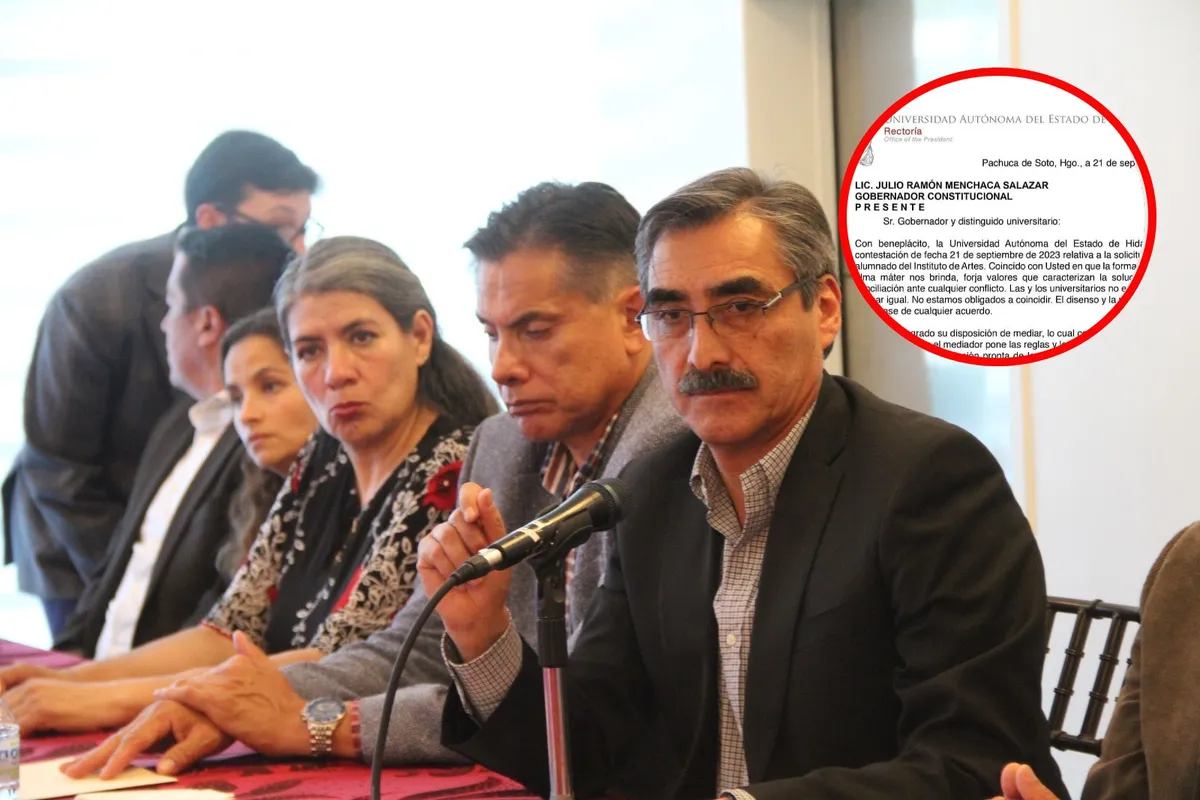 Rector de la UAEH responde al gobernador: pide levantar paros para no sancionar