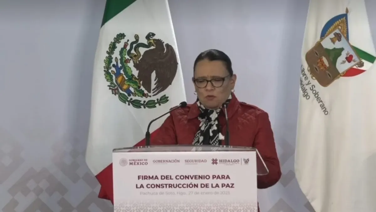 Con detención de banda de huachicol, bajará incidencia en Hidalgo: Rosa Icela Rodríguez