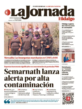 La Jornada Hidalgo | 05 de marzo de 2026