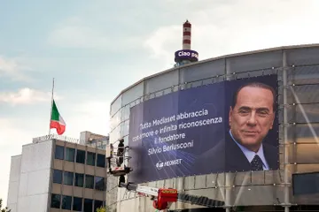 Decretan luto nacional en Italia por muerte de Silvio Berlusconi