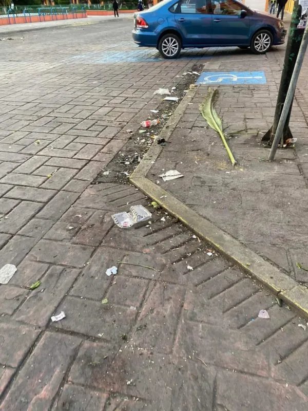 Actopan: pobladores acusan acumulación de basura después de tianguis