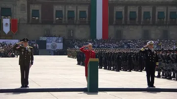 El desfile militar del 16 de septiembre de 2026 inicia a las 10:00 horas en el Zócalo y recorre 5 de Mayo, Eje Central, avenida Juárez y Paseo de la Reforma hasta Campo Marte.