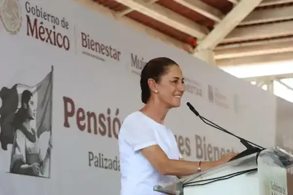 Sheinbaum anuncia que el pago de la Pensión Mujeres Bienestar
