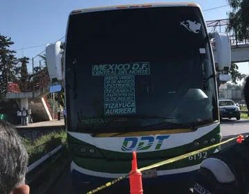 Asaltan autobús ODT en la México-Pachuca