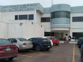 Audiencia judicial por el homicidio y feminicidio de tres jóvenes en Santiago Tulantepec, Hidalgo.