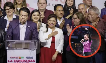 Claudia Shienbaum felicitó a ganadores de las encuestas de Morena