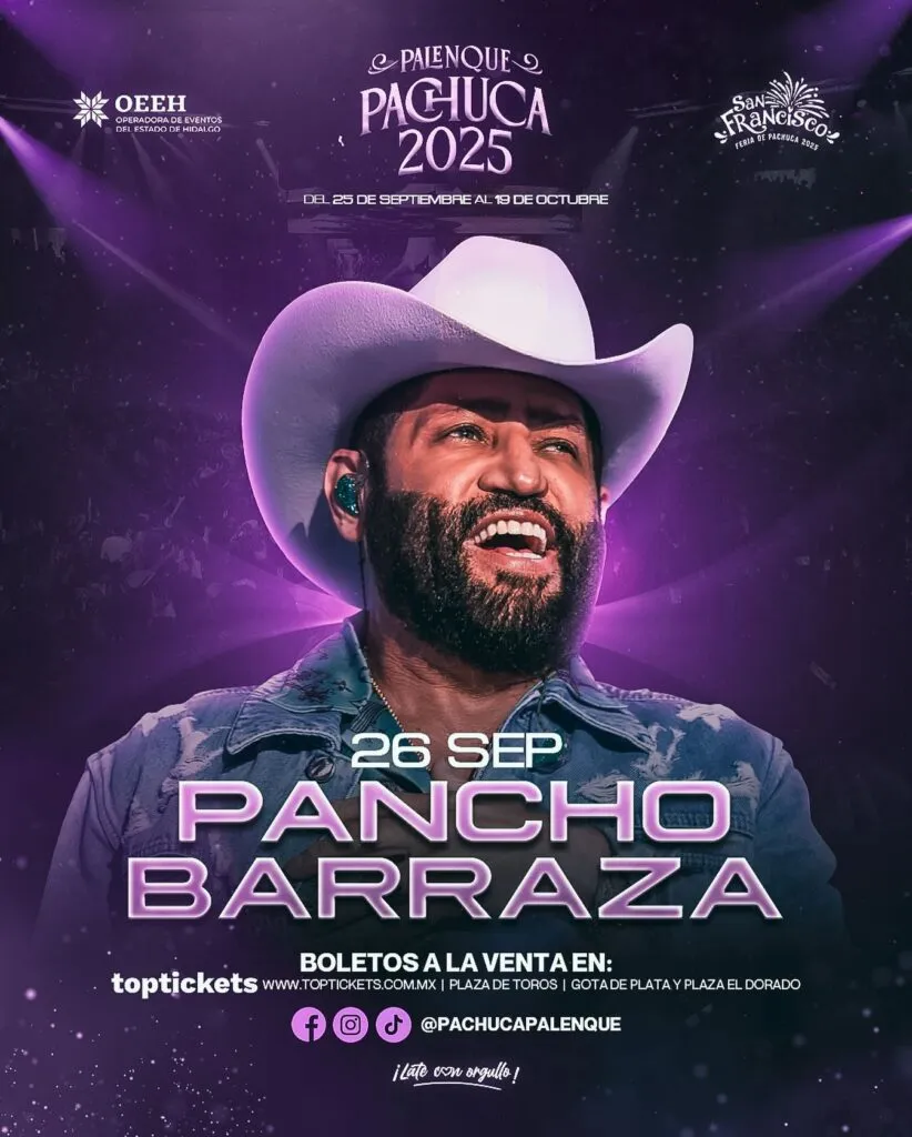 ¡Pancho Barraza regresa a Pachuca! Conoce fecha y precios de boletos