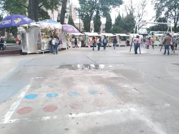 juegos en el Jardin Floresta de Tulancingo