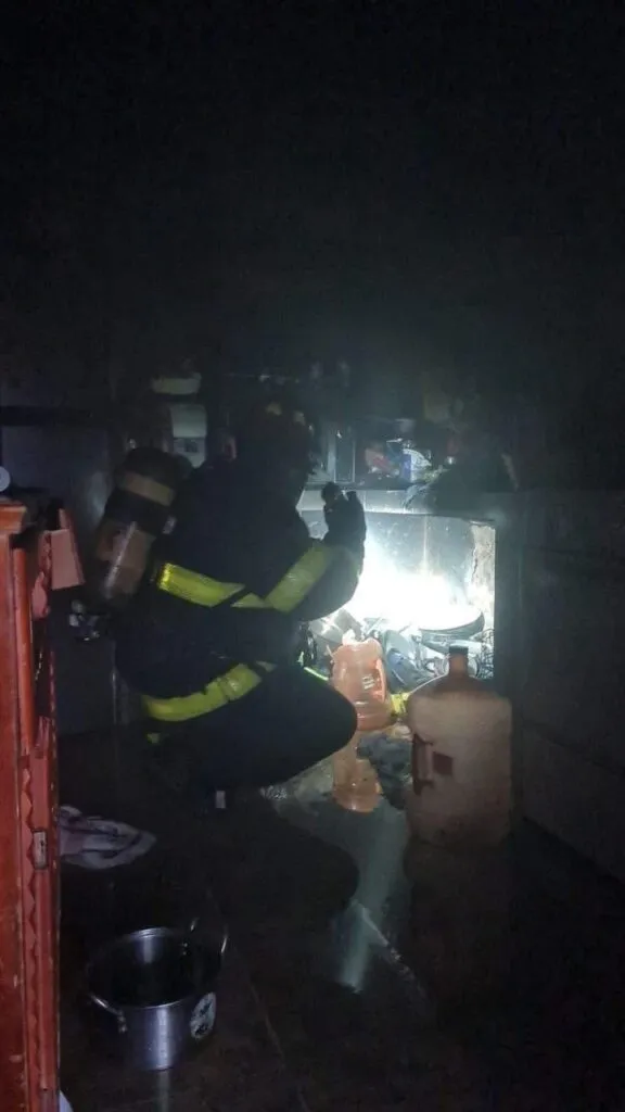 Incendio en vivienda de Tula de Allende