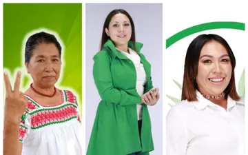Candidatas del PVEM por Huautla, Calnali y Acaxochitlán arrancan campaña