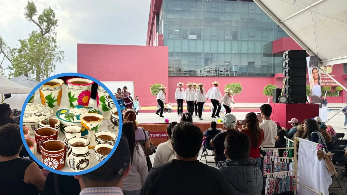 Gastronomía, cultura y artesanías brillan en Plaza Juárez