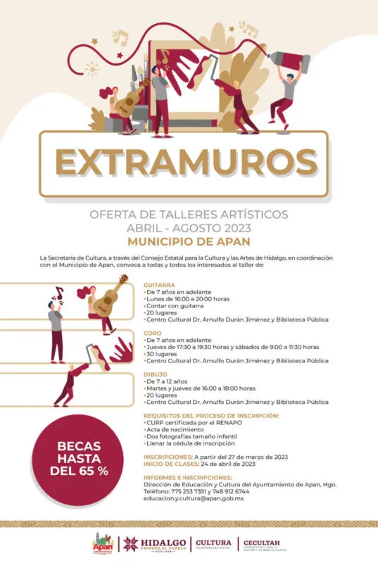 Programa Extramuros comienza en Apan