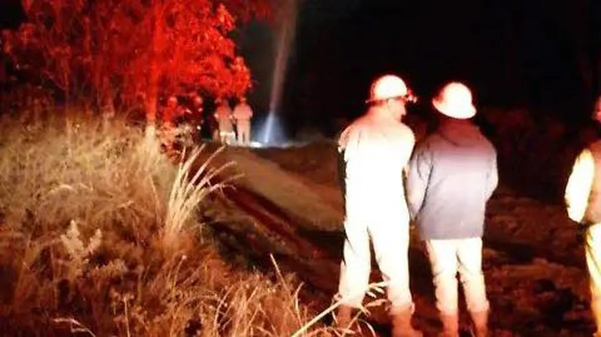 Cuautepec: toma clandestina ocasiona fuga de hidrocarburo