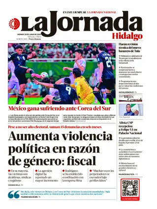 La Jornada Hidalgo | 19 de junio de 2026