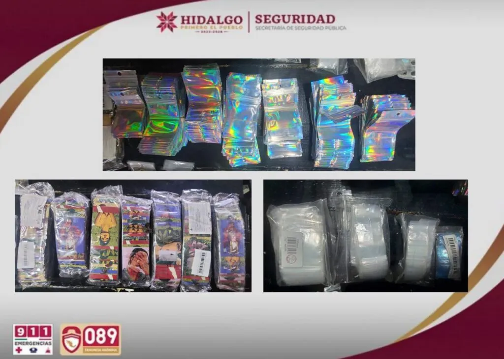 Detienen a cinco presuntos narcomenudistas en Tulancingo