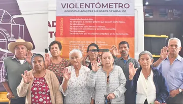Promueven violentómetro para los adultos mayores