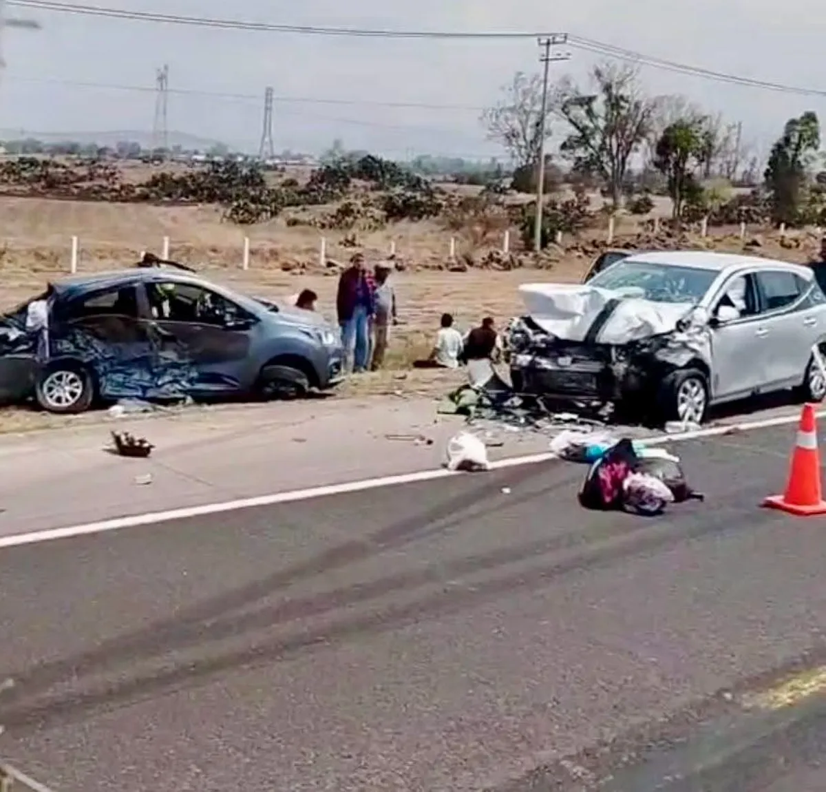 Accidente en la carretera México–Tuxpan deja dos muertos