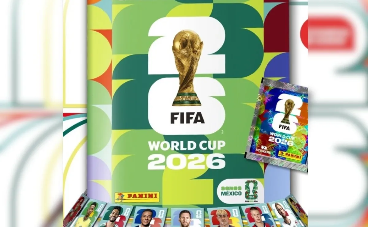 ¿Cuánto costará llenar el álbum Panini del Mundial 2026? Sobres suben 7 pesos