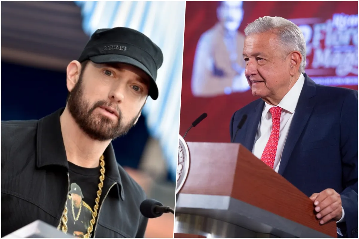 Eminem vs AMLO: Gobierno federal desmiente supuesto rap contra el Presidente