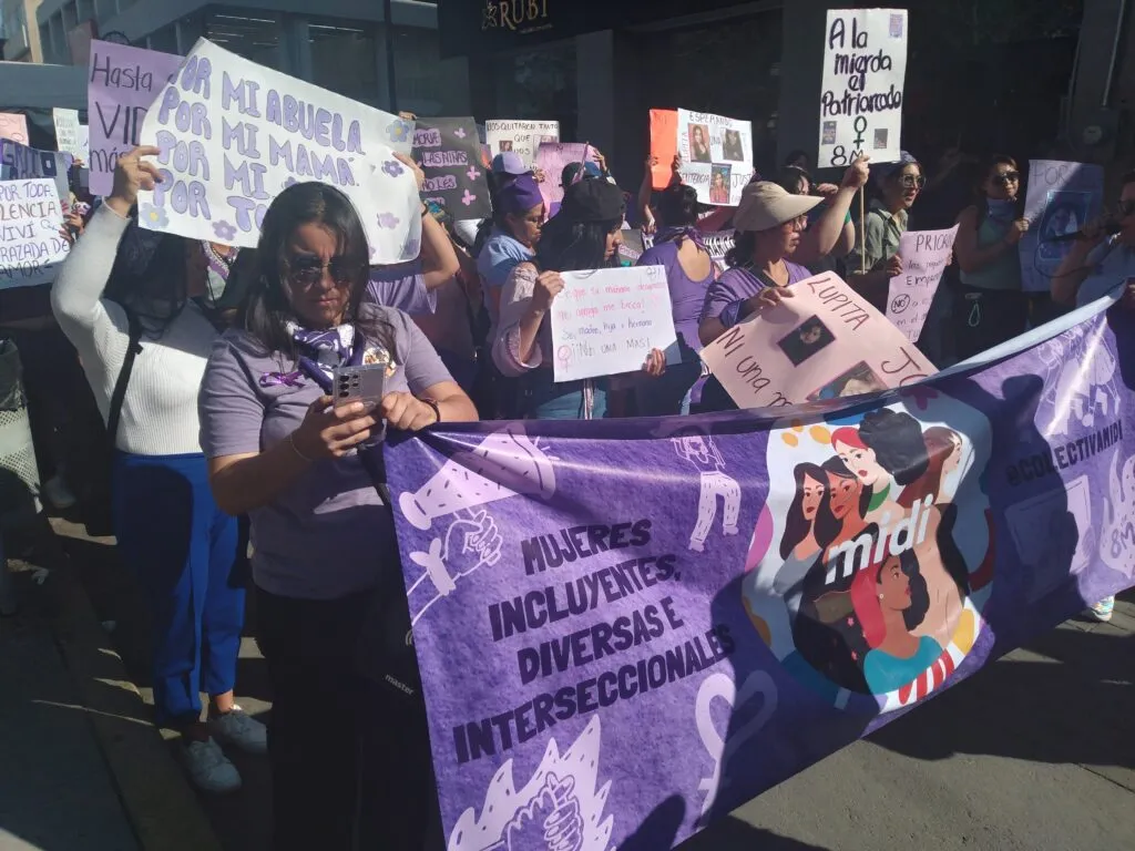 Tulancingo tiene la mayor movilización en el 8M en un grito de justicia y resistencia