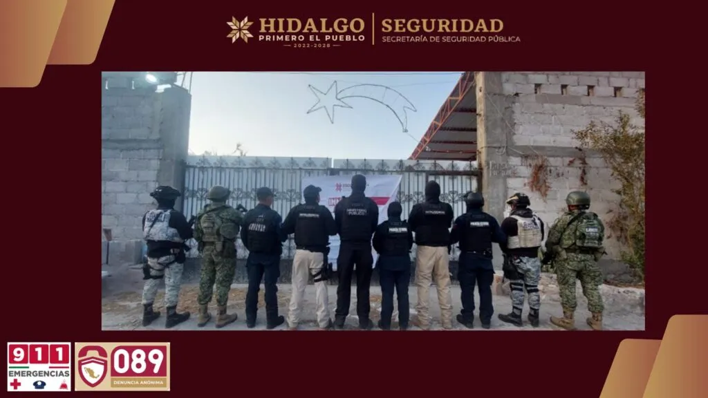 Aseguran droga, vehículos y dos personas en Hidalgo
