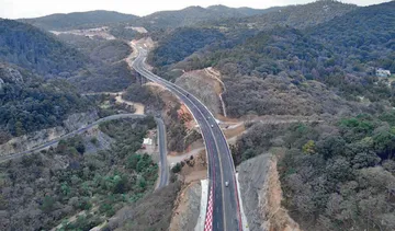 [Segundo Informe] Sheinbaum destaca avance de la carretera Real del Monte Huasca