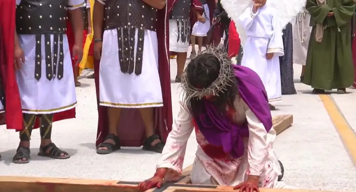 Viacrucis en el Valle de Tulancingo: dramatización y reflexión en la tradición religiosa