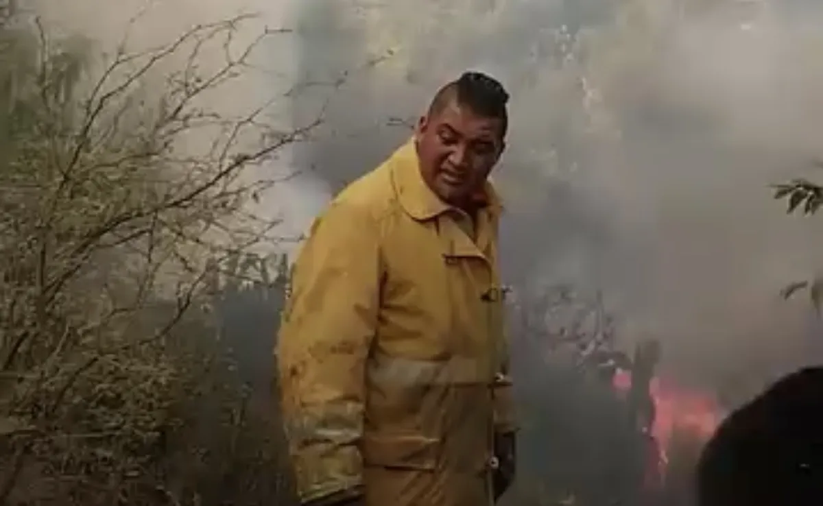 Ixmiquilpan: Sin controlar fuerte incendio en El Carrizal