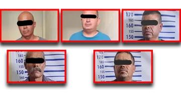 Cinco detenidos por presunto robo a establecimiento de Progreso de Obregón