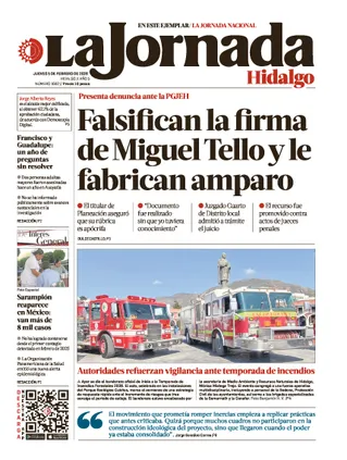 La Jornada Hidalgo | 05 de febrero de 2026
