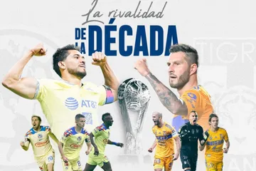 Foto de la final de la Liga MX entre Tigres y América, que se jugará en vivo este jueves.