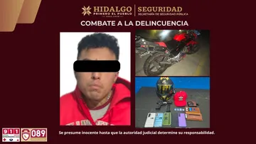 ¡Se le acabó la mala vida! Tenía en jaque a siete negocios y la policía lo arrestó con las pruebas del delito