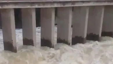 Desfogue de presa Zimapán