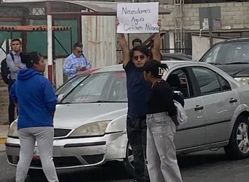 bloqueo en la México Pachuca Tizayuca