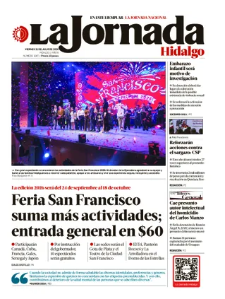 La Jornada Hidalgo | 31 de julio de 2026